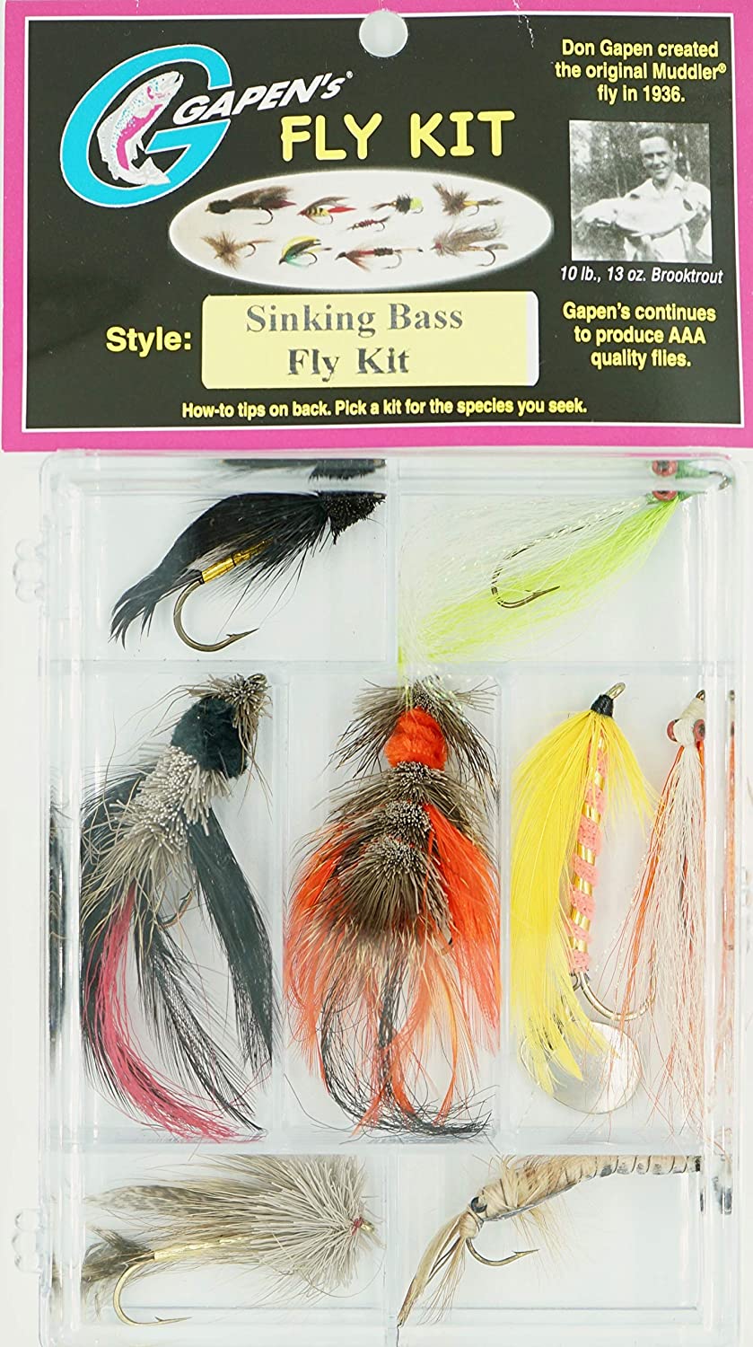 Original Realistic Stone Fly Nymph Set of 6 Dry Flies Nymphs Fly