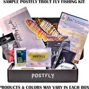 Postfly Trout Fly Fishing Kit Premium Trou Dry Flies Nymphs Fly Fishing Flies Kit