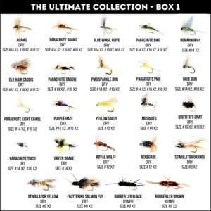 200 Premium Hand Tied Fly Fishing Flies As Dry Flies Nymphs Fly Fishing Flies Kit